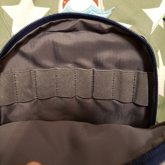 Pottery Barn Bookbag Tote Backpack with patches - Picture 5 of 10